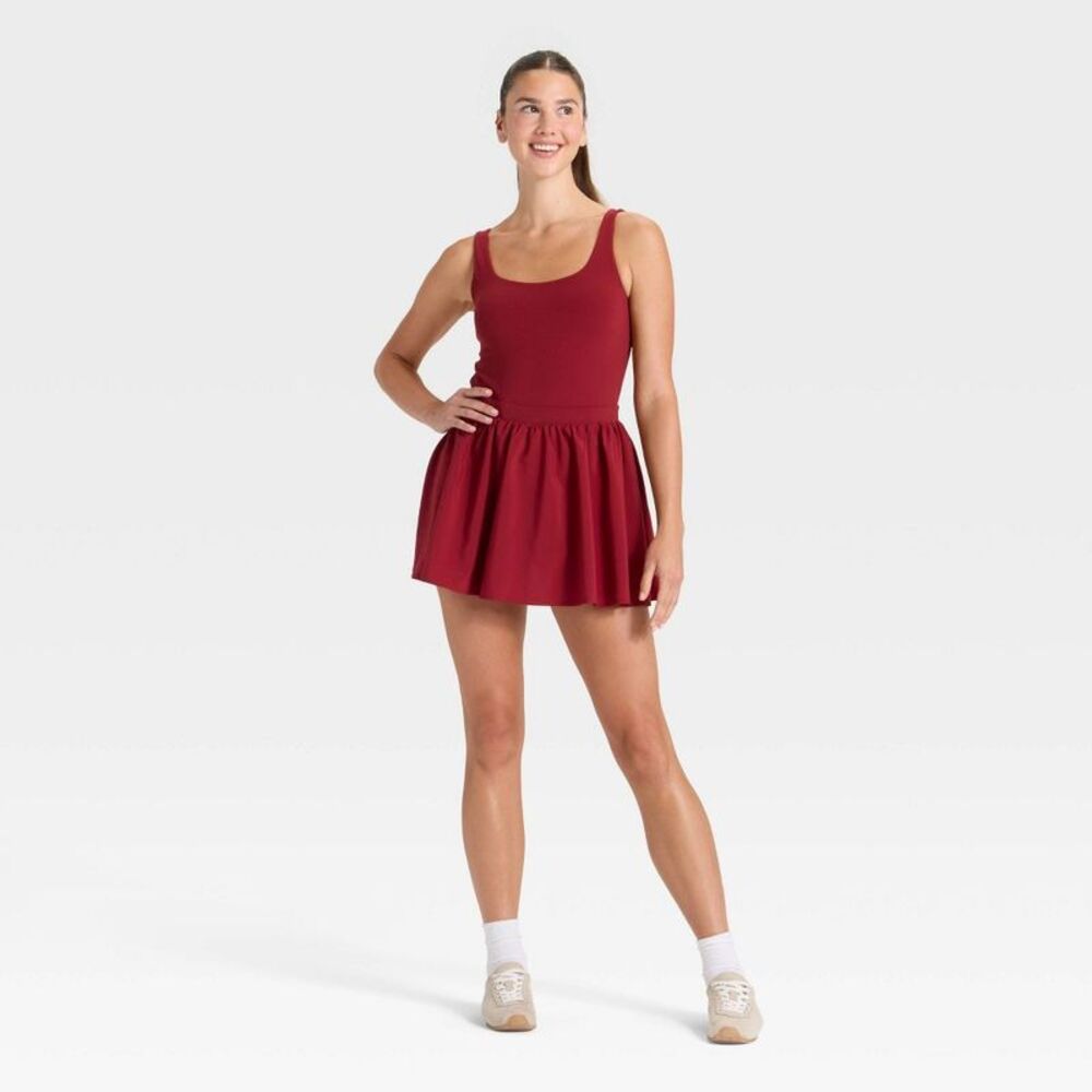 Women's Game Day Active Dress - JoyLab Maroon M
